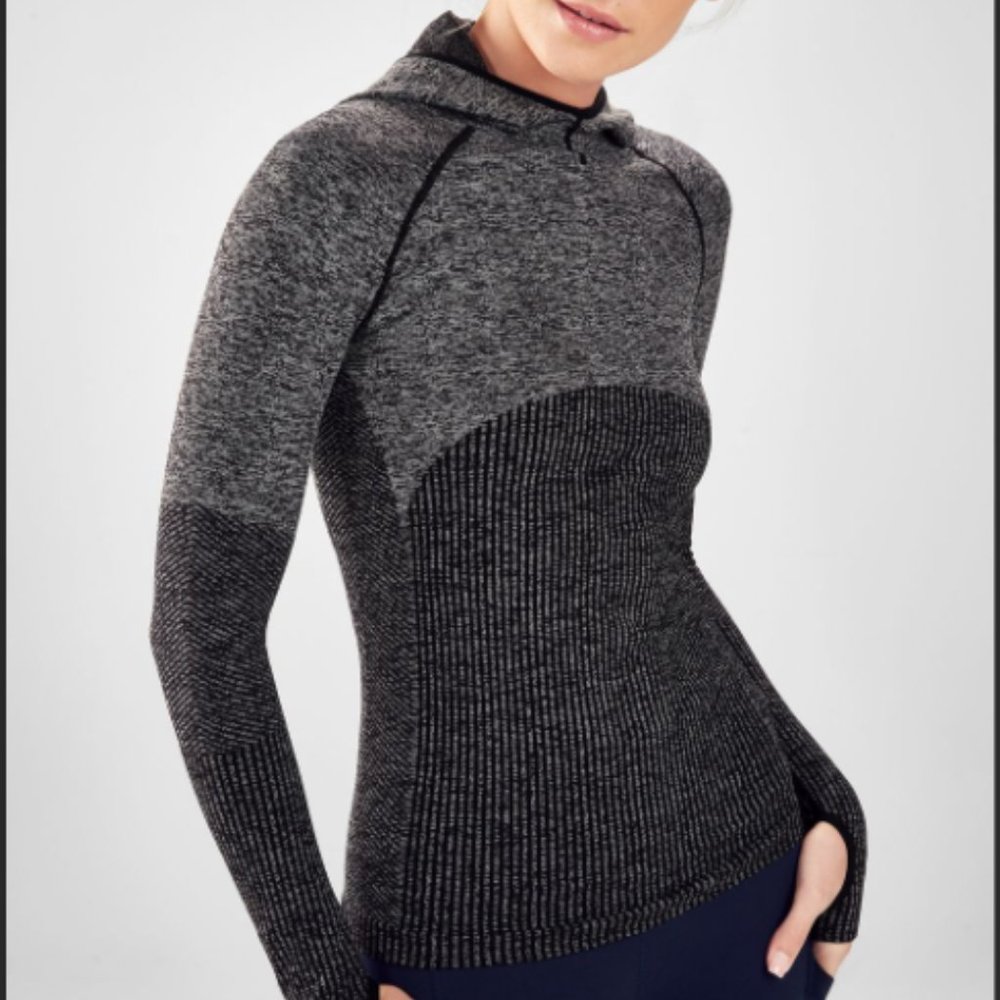 NWT Fabletics Avaline Seamless Long-Sleeve Hoodie